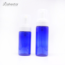 150ml Blue Bottle Private Label Inidividual Lash Extension Foam Shampoo Oil Free